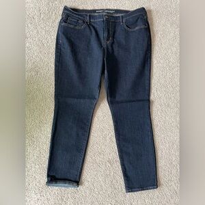 Old Navy Blue Straight Leg Jeans Classic Style
